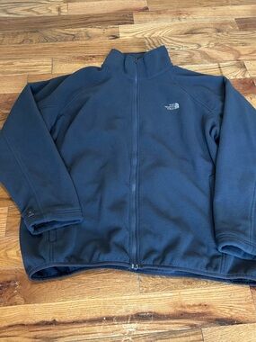 Grey The North Face Zipup Jacket